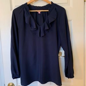 Lilly Pulitzer Ruffle Blouse